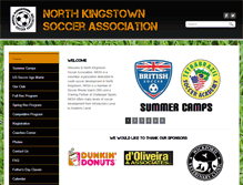 Tablet Screenshot of nksoccer.org